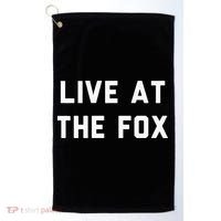 Live At The Fox Classic Rock Music Inspired Southern Rock Golf Towel thumb 0
