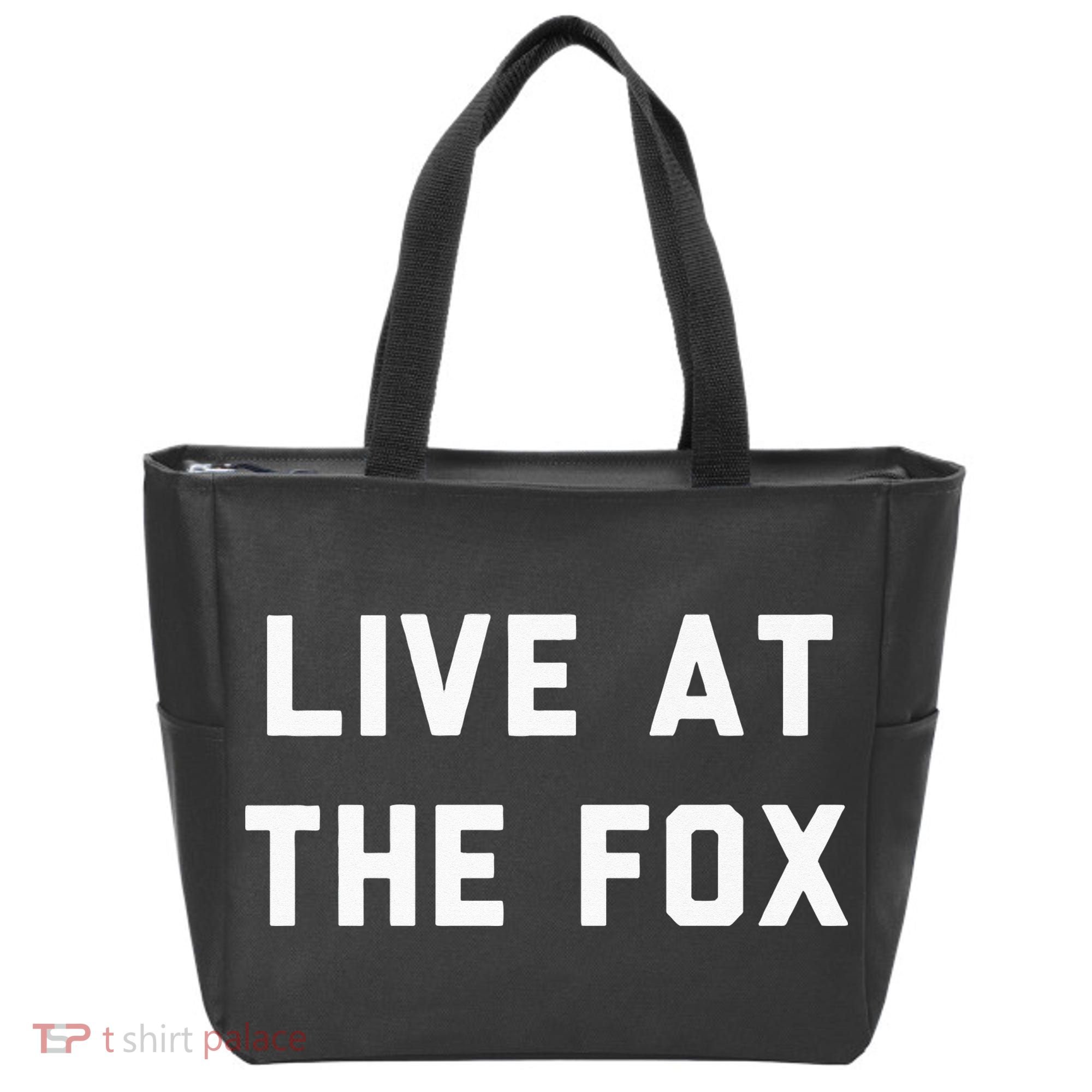 Live At The Fox Classic Rock Music Inspired Southern Rock Tote Bag