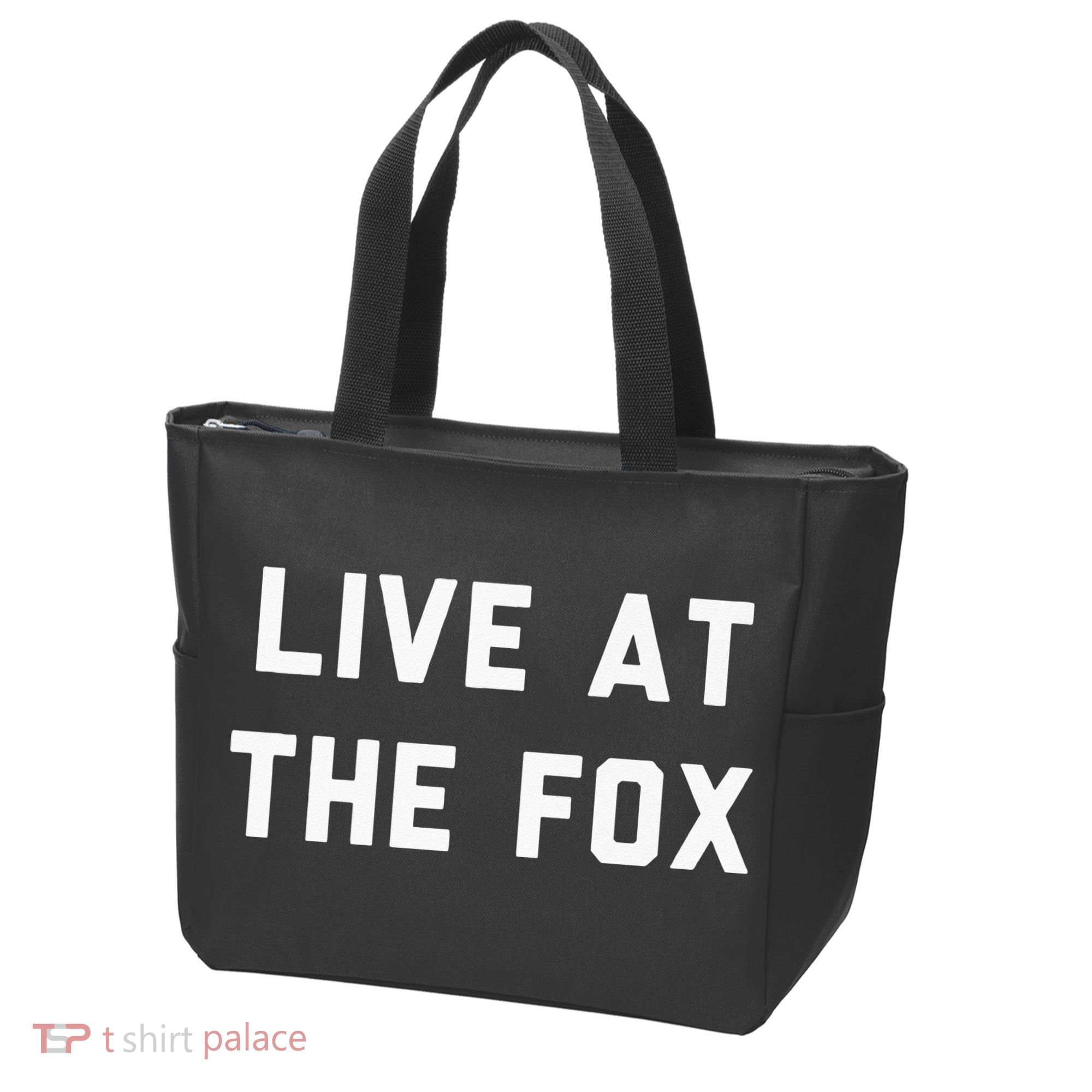 Live At The Fox Classic Rock Music Inspired Southern Rock Tote Bag