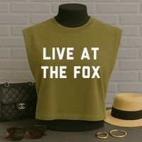 Live At The Fox Classic Rock Music Inspired Southern Rock Garment-Dyed Women's Muscle Tee thumb 3