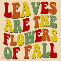 Leaves Are The Flowers Of Fall Retro Tote Bag thumb 4