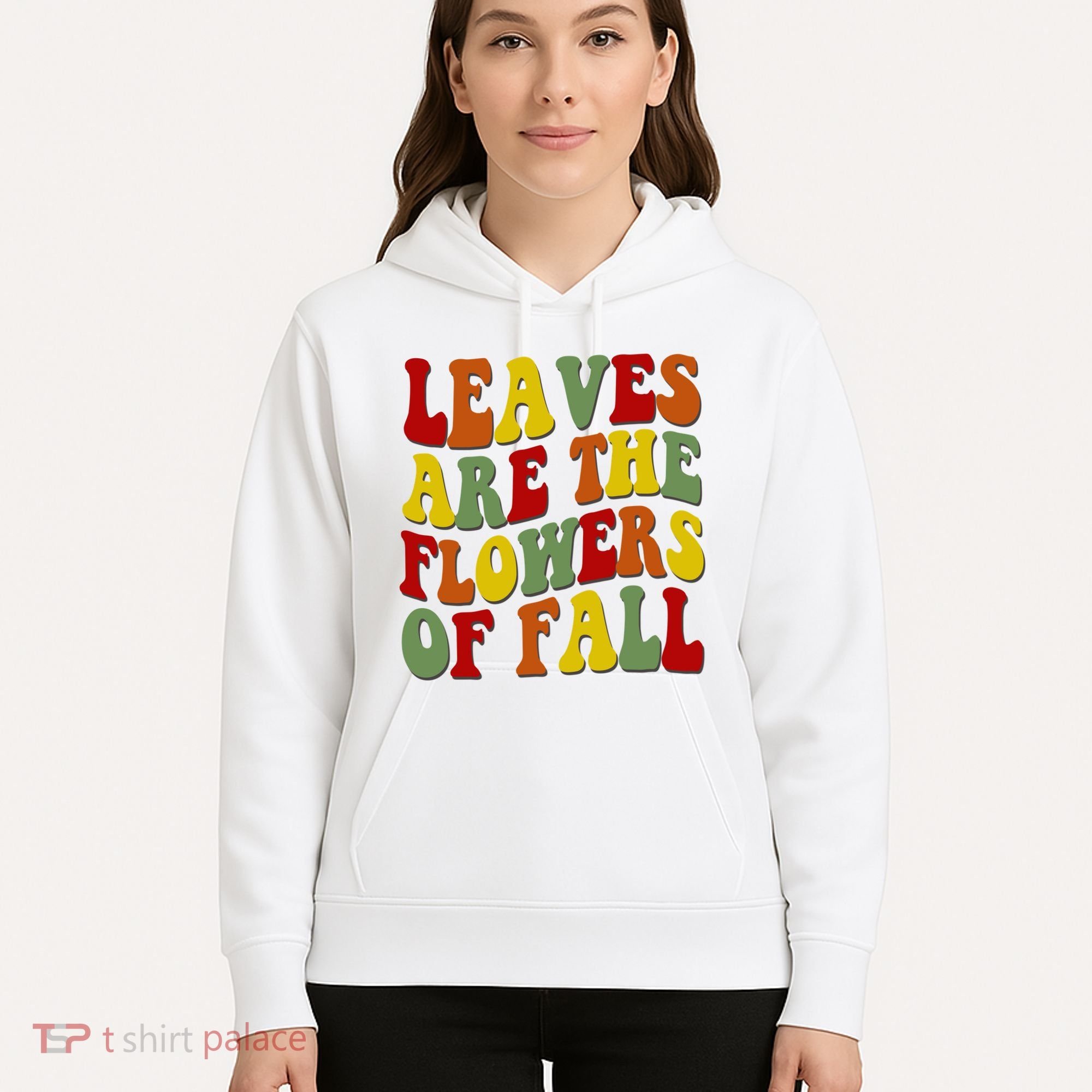 Leaves Are The Flowers Of Fall Retro Hoodie