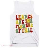 Leaves Are The Flowers Of Fall Retro Tank Top thumb 0