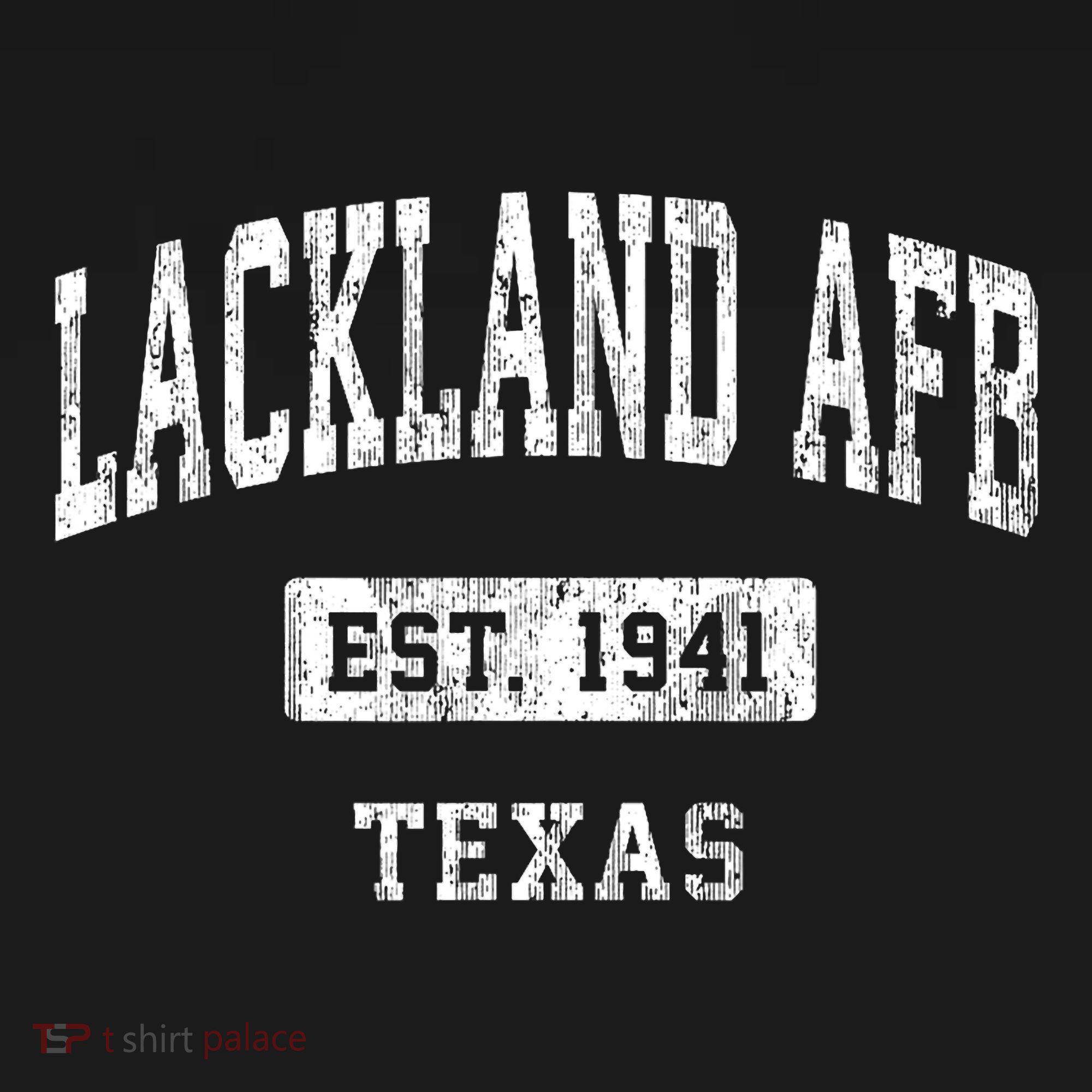 Lackland Afb Texas Tx Vintage Sports Established T-Shirt