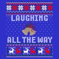 Laughing All The Way Jingle Bells Ugly Sweater Gift Toddler Hoodie thumb 2