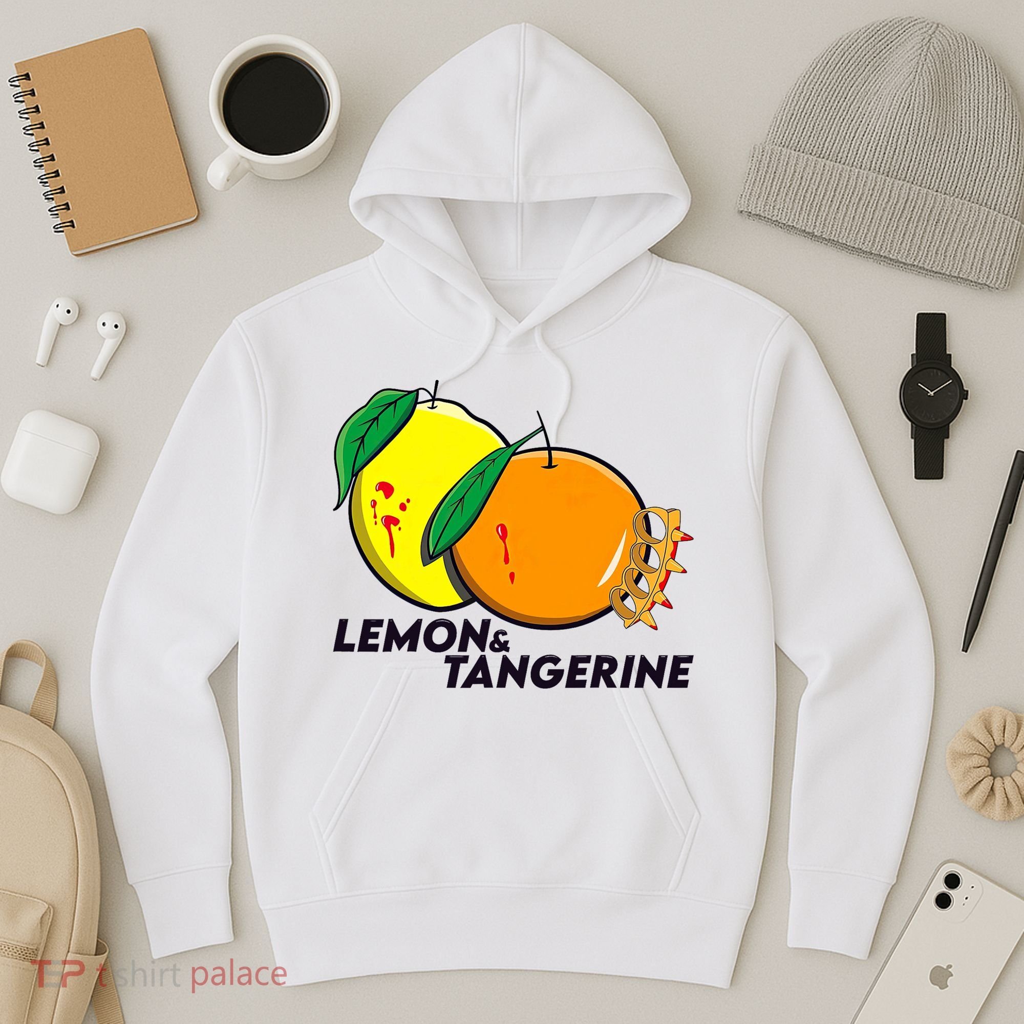 Lemon And Tangerine Bullet Train Hoodie