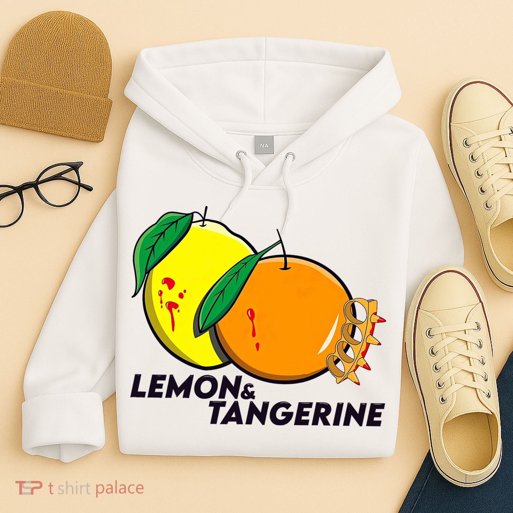 Lemon And Tangerine Bullet Train Hoodie