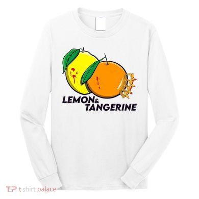 Lemon And Tangerine Bullet Train Long Sleeve Shirt