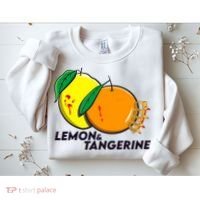 Lemon And Tangerine Bullet Train Sweatshirt thumb 2