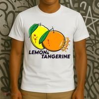 Lemon And Tangerine Bullet Train T-Shirt thumb 3