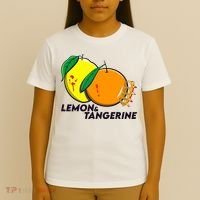 Lemon And Tangerine Bullet Train T-Shirt thumb 4