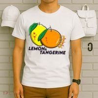 Lemon And Tangerine Bullet Train T-Shirt thumb 6