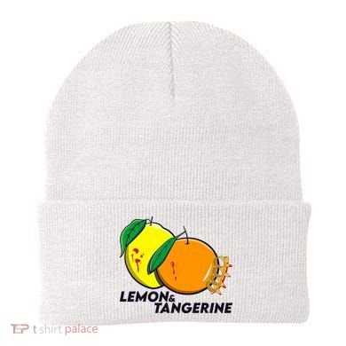 Lemon And Tangerine Bullet Train Beanie