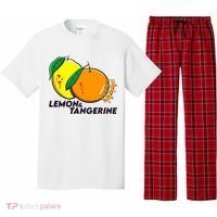 Lemon And Tangerine Bullet Train Pajama Set thumb 0