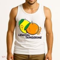 Lemon And Tangerine Bullet Train Tank Top thumb 3