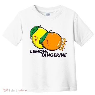 Lemon And Tangerine Bullet Train Toddler T-Shirt