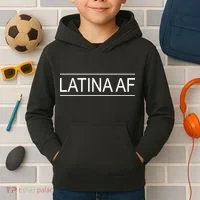 Latina AF Kids Hoodie thumb 2
