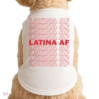 Latina Af Spanish Pride Doggie Tank thumb 0