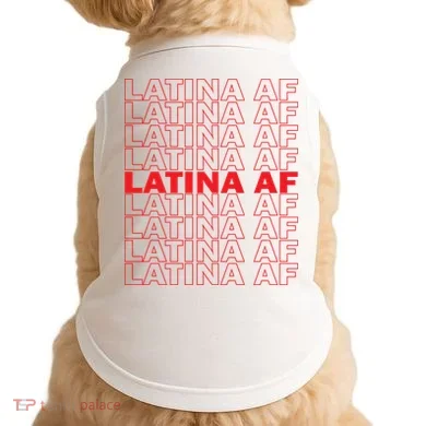 Latina Af Spanish Pride Doggie Tank