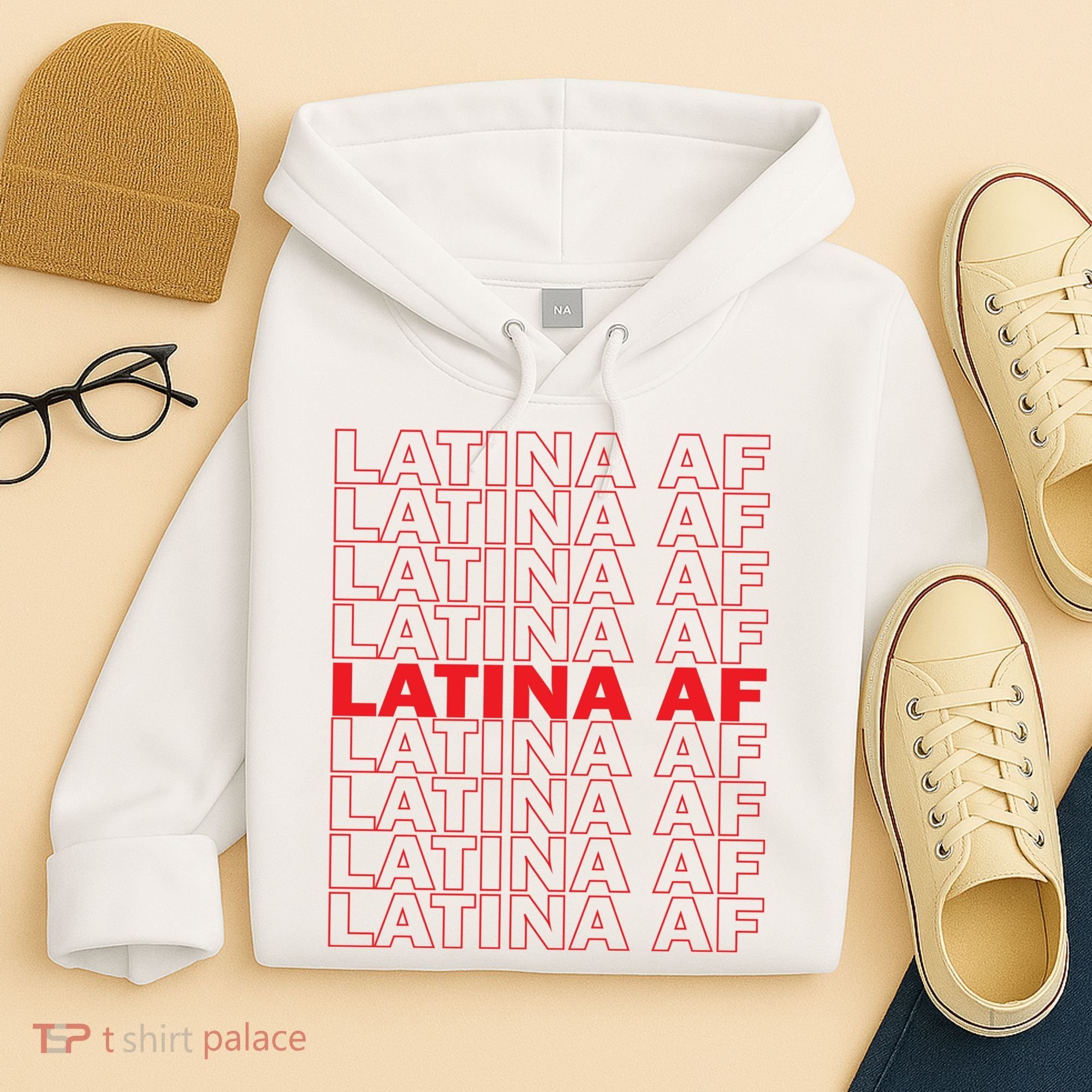 Latina Af Spanish Pride Hoodie