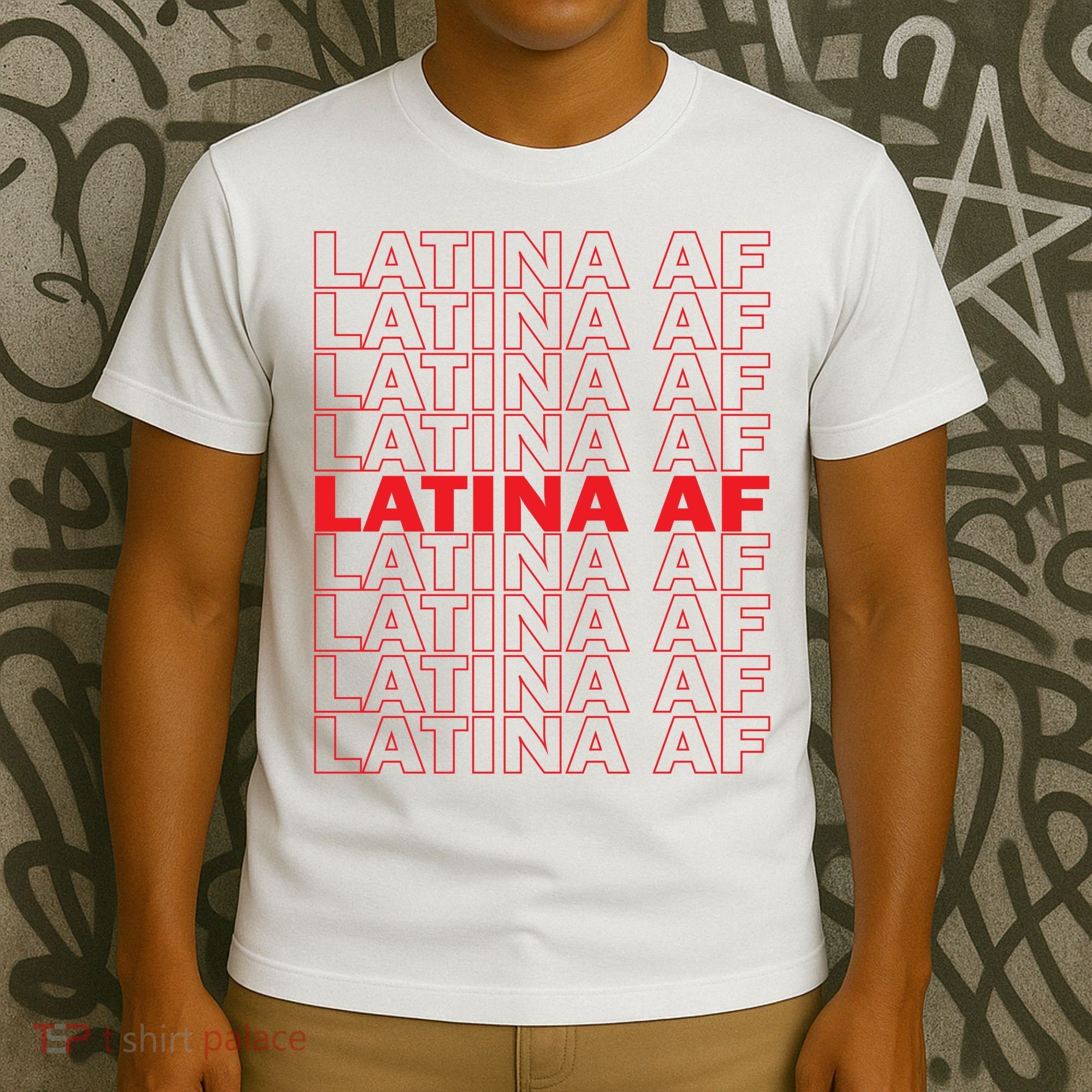 Latina Af Spanish Pride T-Shirt