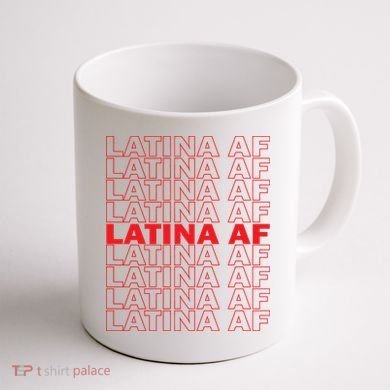 Latina Af Spanish Pride Coffee Mug back