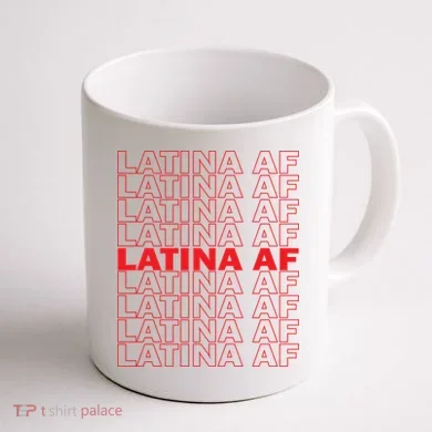 Latina Af Spanish Pride Coffee Mug back