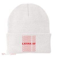 Latina Af Spanish Pride Beanie thumb 0