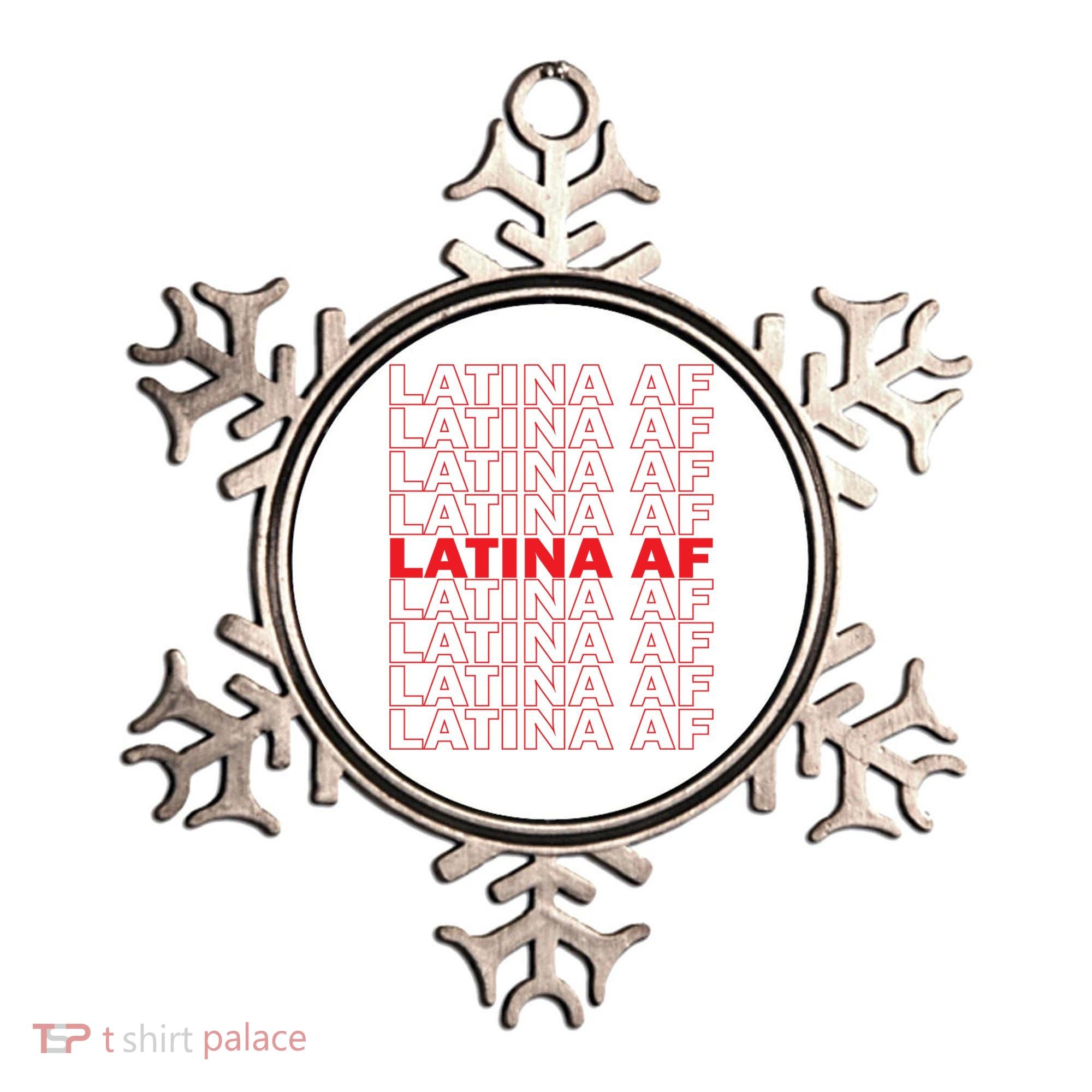 Latina Af Spanish Pride Ornament
