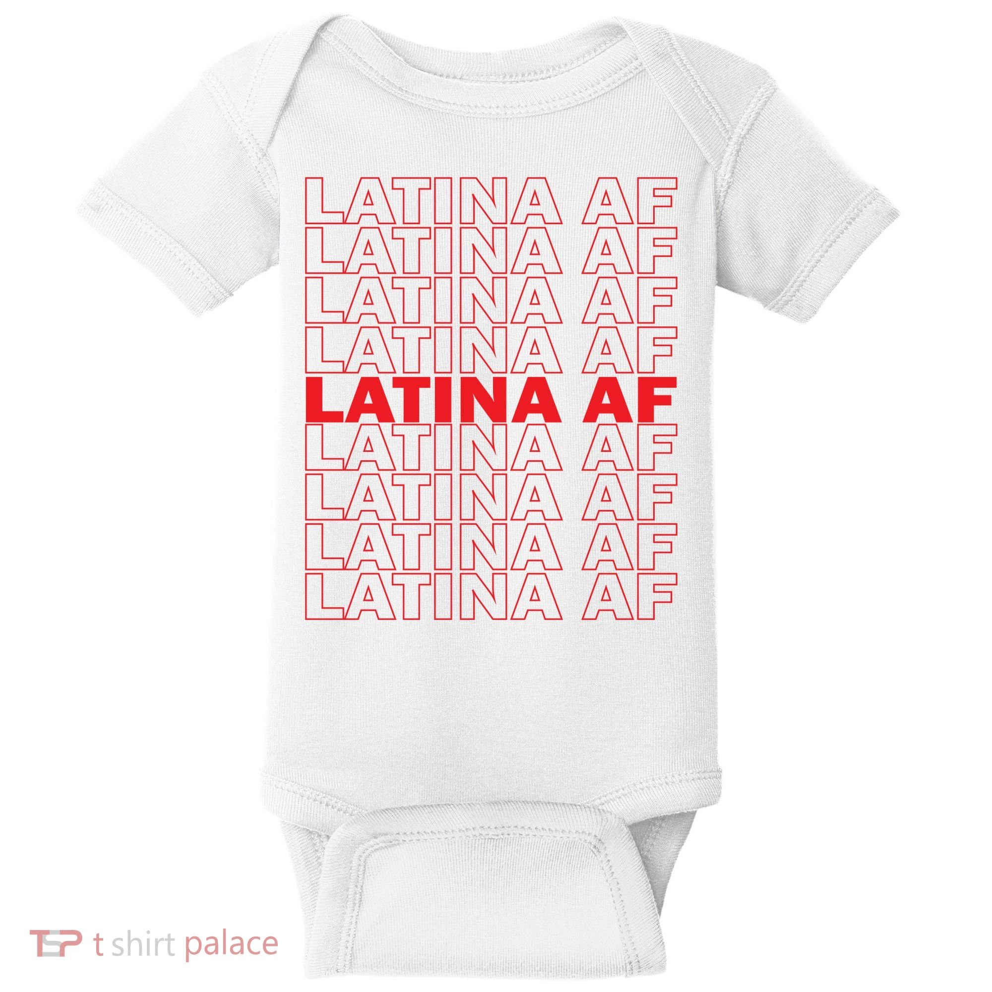 Latina Af Spanish Pride Baby Bodysuit