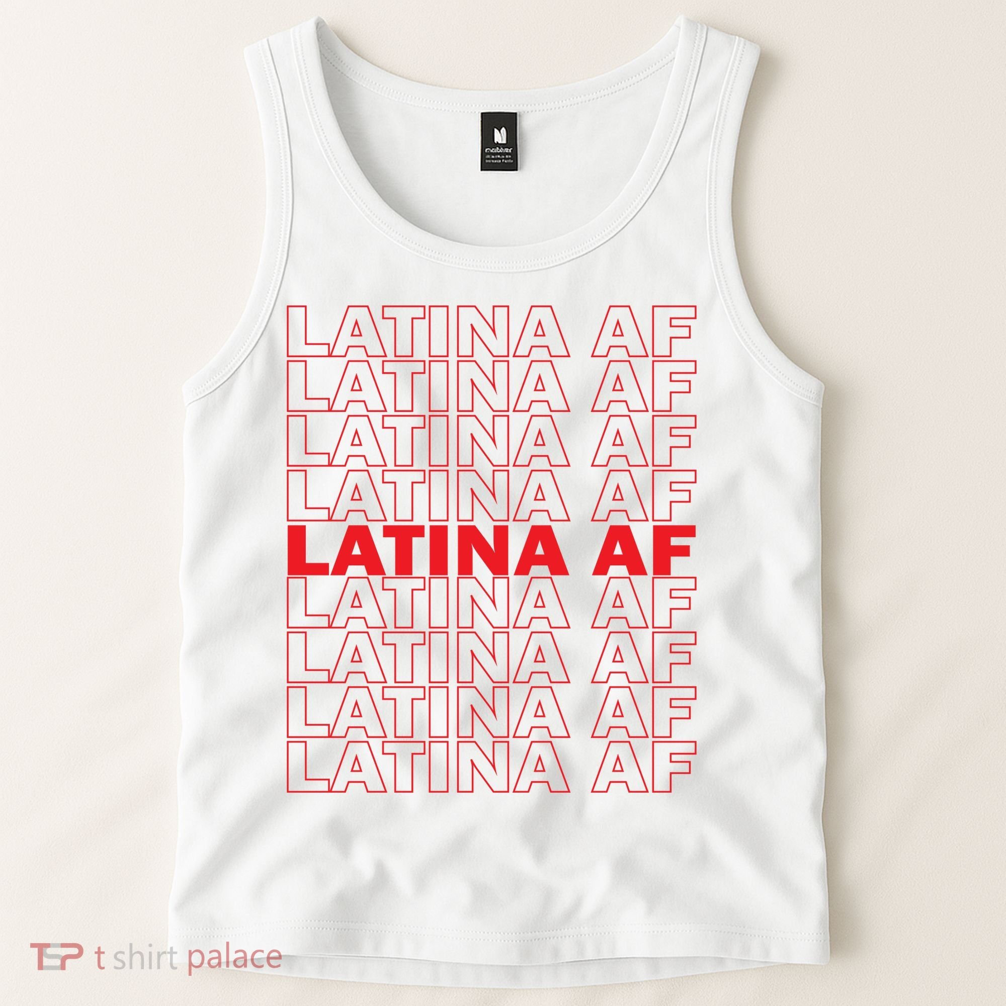 Latina Af Spanish Pride Tank Top