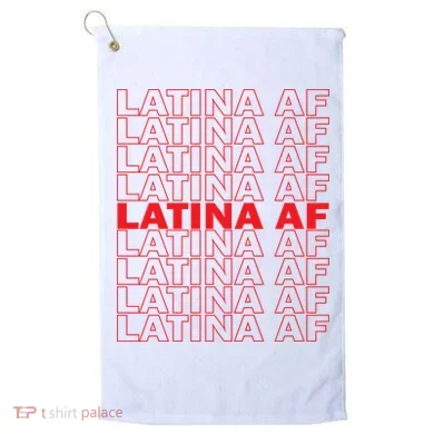 Latina Af Spanish Pride Golf Towel