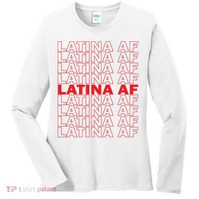Latina Af Spanish Pride Women's Long Sleeve Shirt