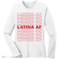 Latina Af Spanish Pride Women's Long Sleeve Shirt thumb 0