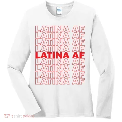 Latina Af Spanish Pride Women's Long Sleeve Shirt
