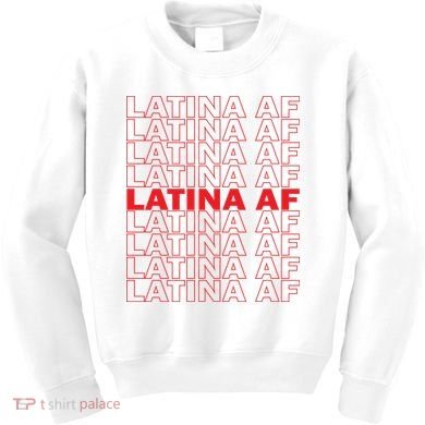 Latina Af Spanish Pride Kids Sweatshirt