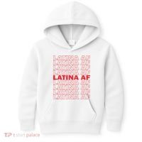 Latina Af Spanish Pride Kids Hoodie thumb 0