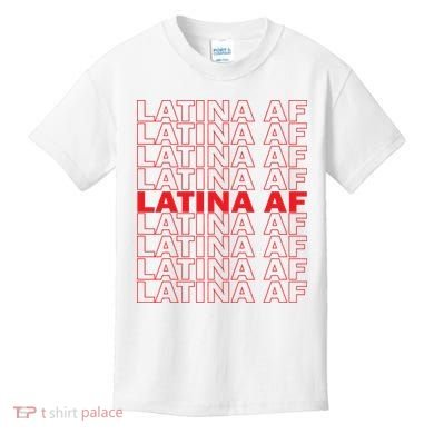 Latina Af Spanish Pride Kids T-Shirt
