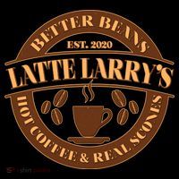 Latte Larry's Better Beans Hot Coffee & Real Scones Emblem Women's Tank Top thumb 5