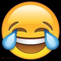 Laughing out Loud Emoticon Emoji Smiley Crying Kids Sweatshirt thumb 2