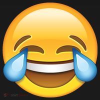 Laughing out Loud Emoticon Emoji Smiley Crying Kids Hoodie thumb 5