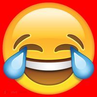 Laughing out Loud Emoticon Emoji Smiley Crying Santa Hat thumb 1