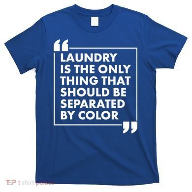 Laundry Is The Only Thing That Should Be Separated By Color T-Shirt