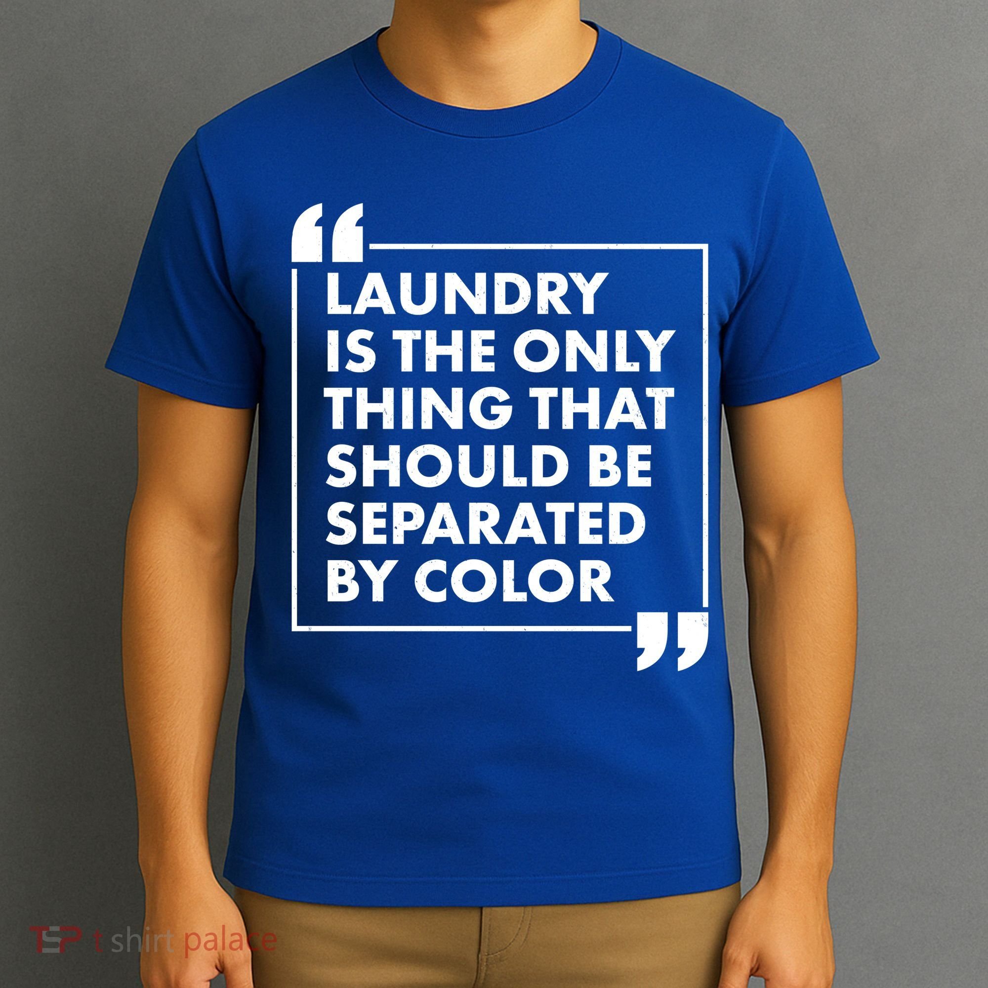 Laundry Is The Only Thing That Should Be Separated By Color T-Shirt