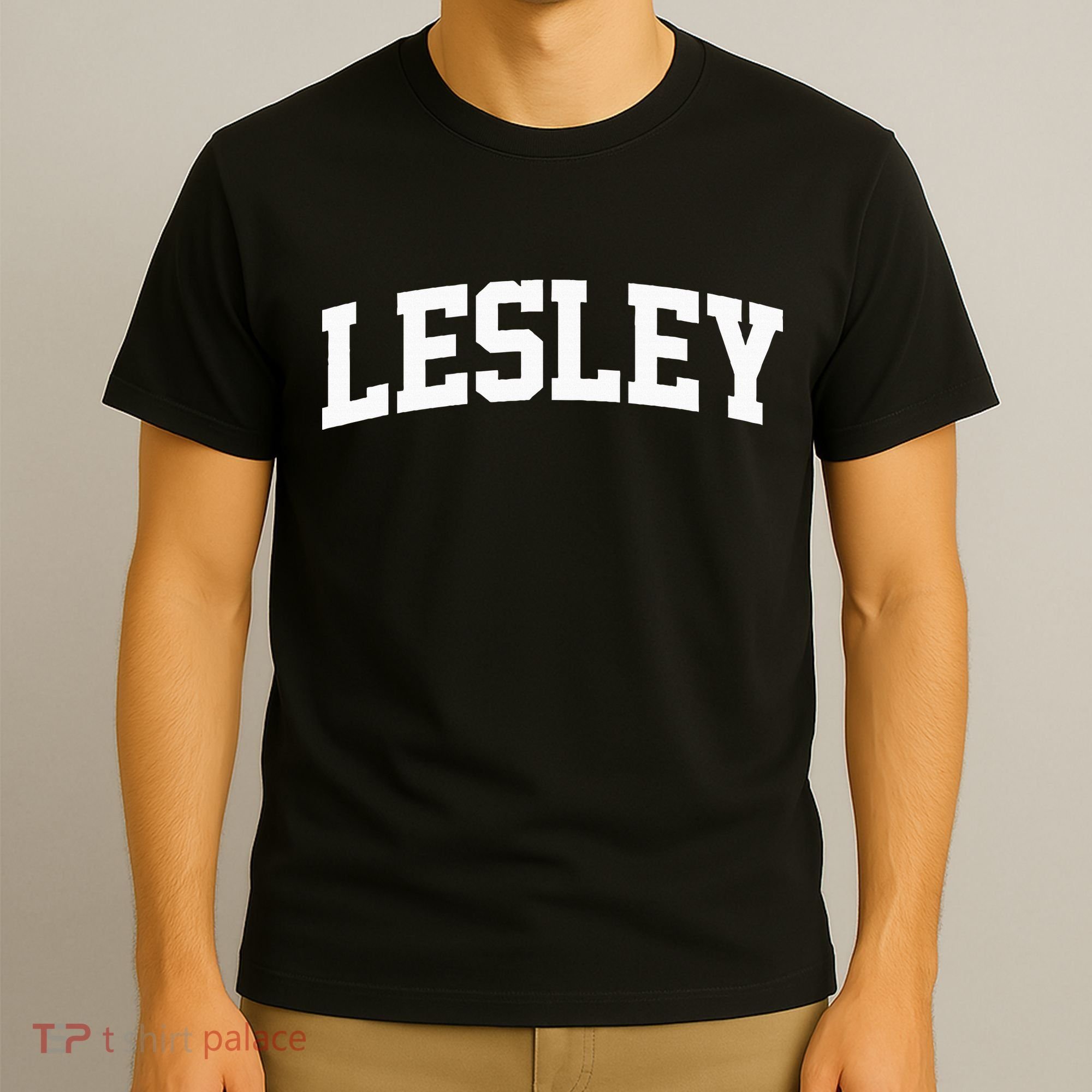 Lesley Arch Vintage College Athletic Sport T-Shirt