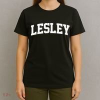 Lesley Arch Vintage College Athletic Sport T-Shirt thumb 4