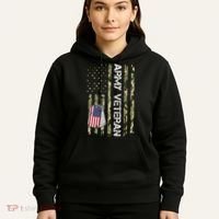 Love ARMY Veteran American Flag TShirt Hoodie thumb 5