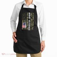 Love ARMY Veteran American Flag TShirt Apron thumb 2