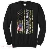 Love ARMY Veteran American Flag TShirt Sweatshirt thumb 0