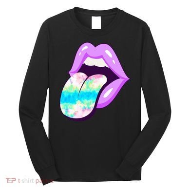 Lavender Lips Long Sleeve Shirt